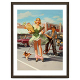 Funny Pin Up Shopping Girl thumbnail