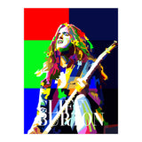 Cliff Burton Heavy Metal Bass Pop Art WPAP (Print Only) thumbnail