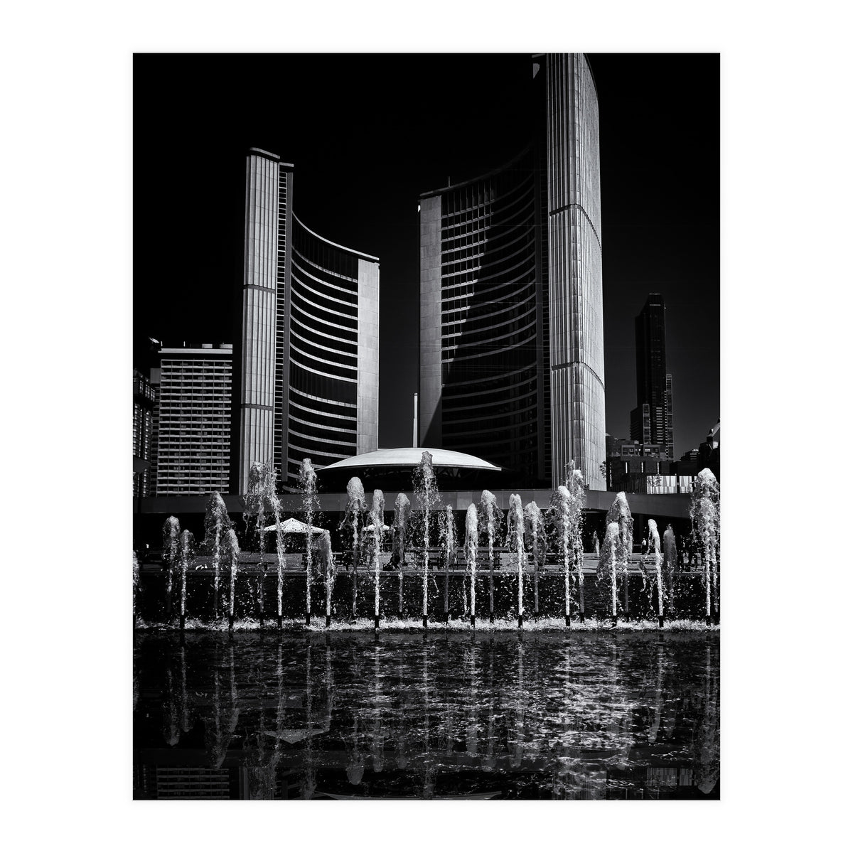 Toronto City Hall No 25 Reflection (Print Only)