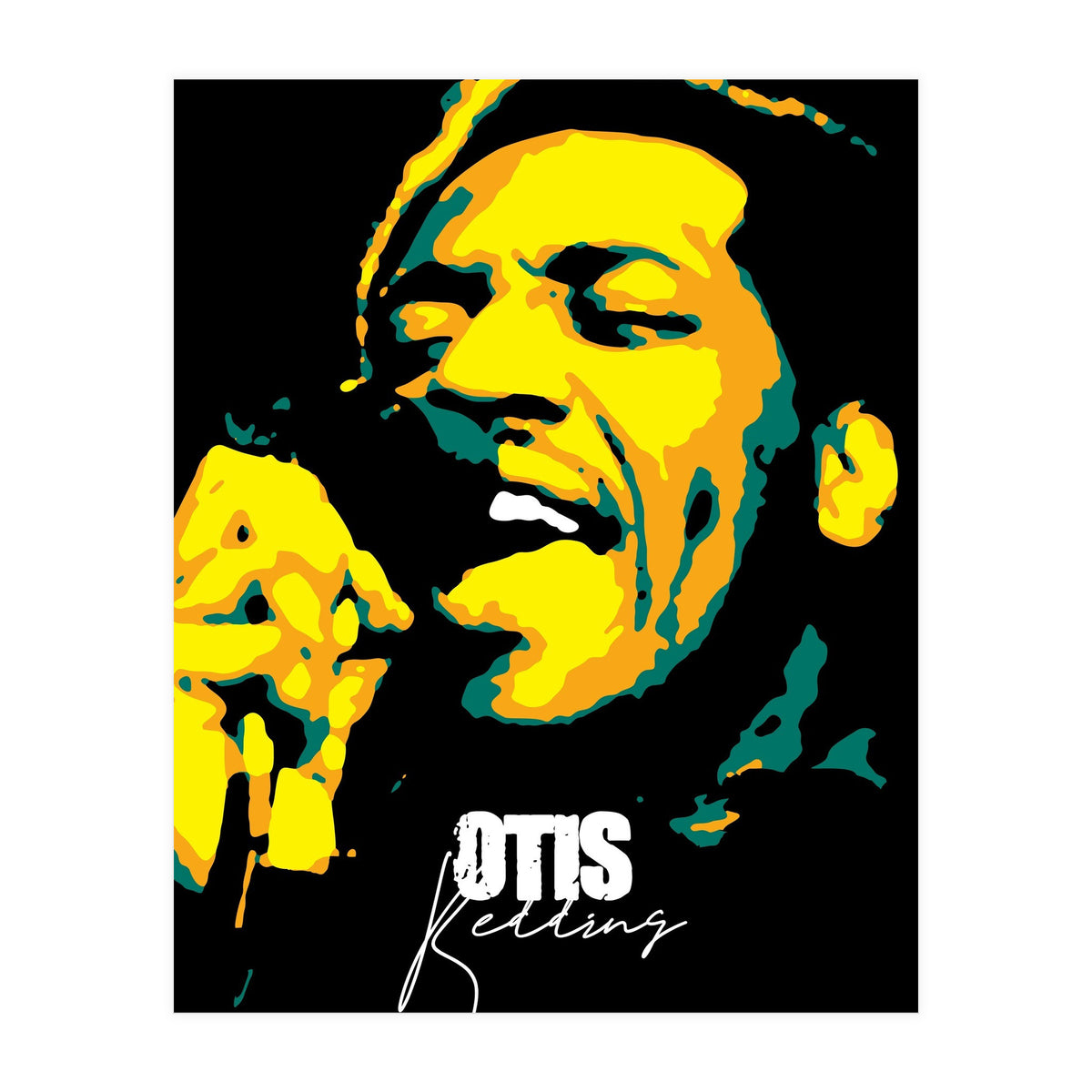 Otis Redding American Singer, Musician Legend (Print Only)