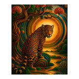 Leopard in Retro Contemporary Aesthetics (Print Only) thumbnail