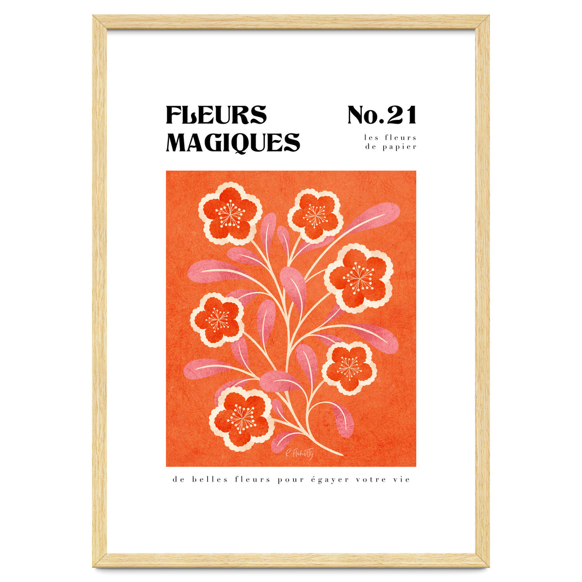 Magical Flowers No.21 Paper Blooms