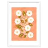 Peach, Ochre And Ivory Floral thumbnail