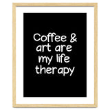 Coffee and art are my life therapy thumbnail