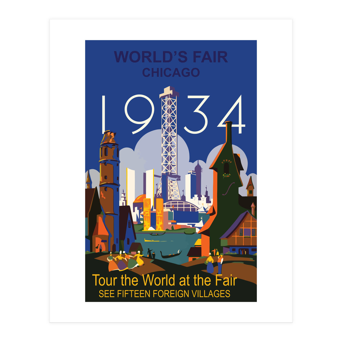 Chicago, World Fair (Print Only)