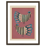 Striped Bird Pair I thumbnail
