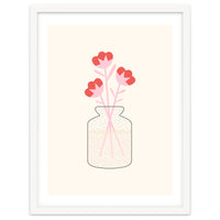 Flower Vases - Red Flowers