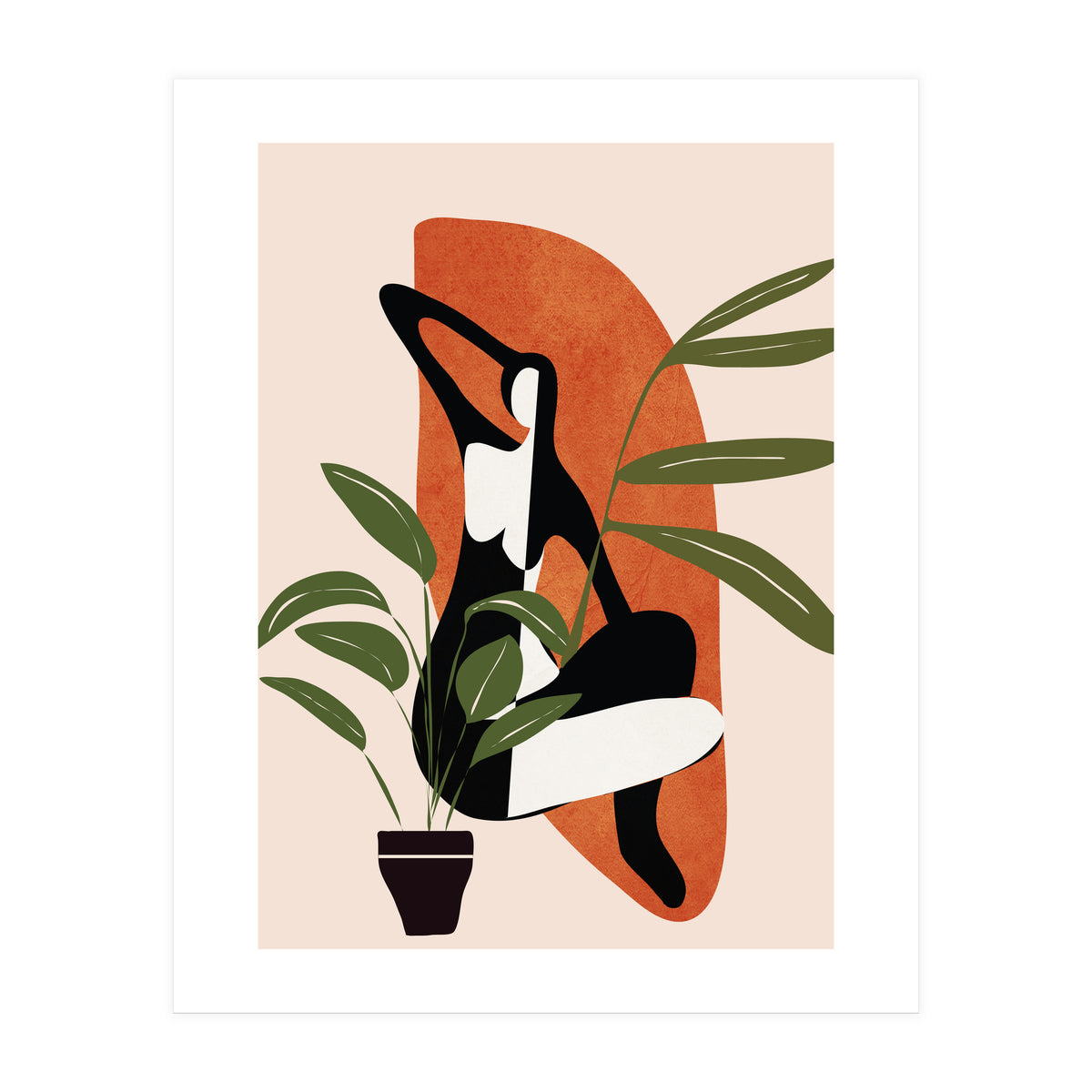 Abstract Female Figure (Print Only)