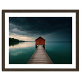 Moody Boathouse Photography Lake House thumbnail