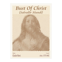 Bust Of Christ (salvator Mundi) – Guido Reni (italian, 1575 1642) (Print Only)