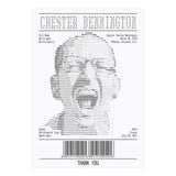 Receipt Art Chester Bennington (Print Only) thumbnail