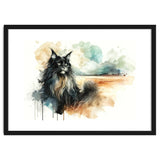Majestic Cat In Coastal Landscape thumbnail