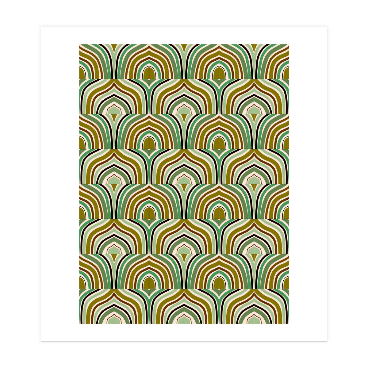 Jade Rainbow Tiles (Print Only)