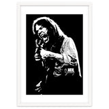 Neil Young Musician Legend in Grayscale 2 thumbnail