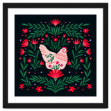 Blooming Chicken Green And Red thumbnail