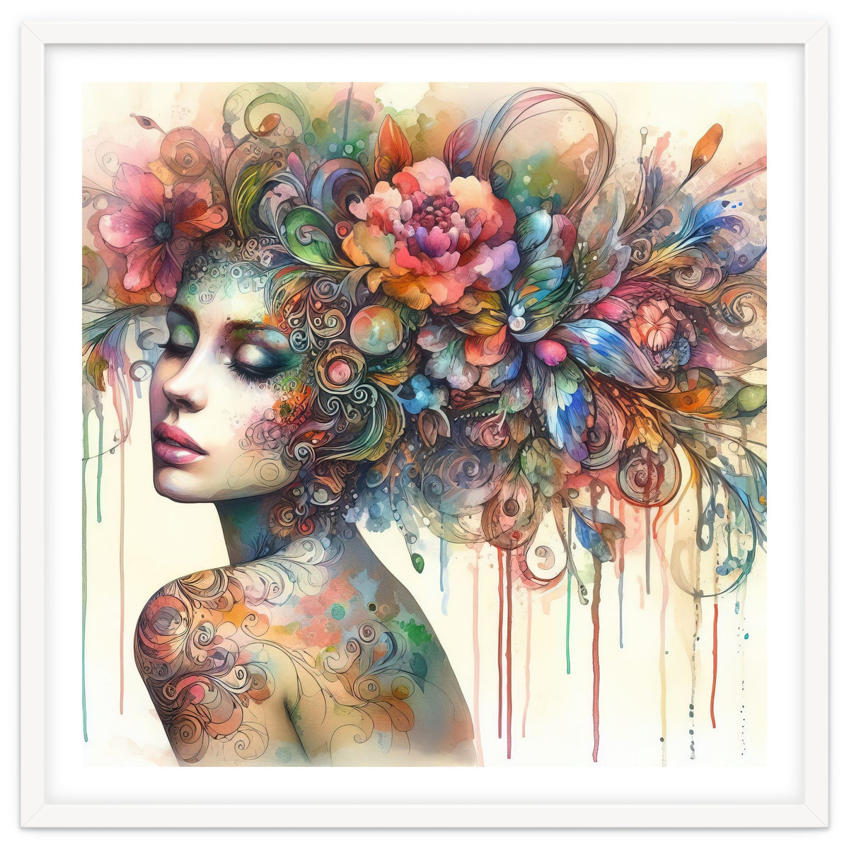 Dreamer with Floral Crown