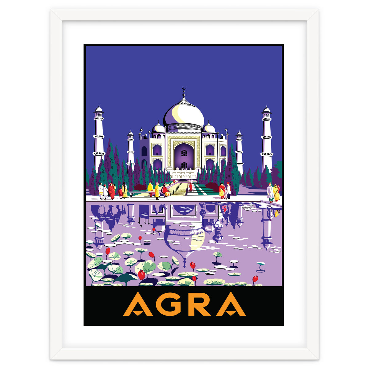 Agra, Taj Mahal, India