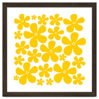 Yellow Flowers Pattern
