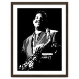 Cannonball Adderley American Jazz Saxophonist in Grayscale thumbnail