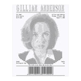 Receipt Art Gillian Anderson (Print Only) thumbnail