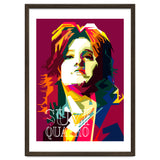 Suzi Quatro Blues Singer Pop Art WPAP thumbnail