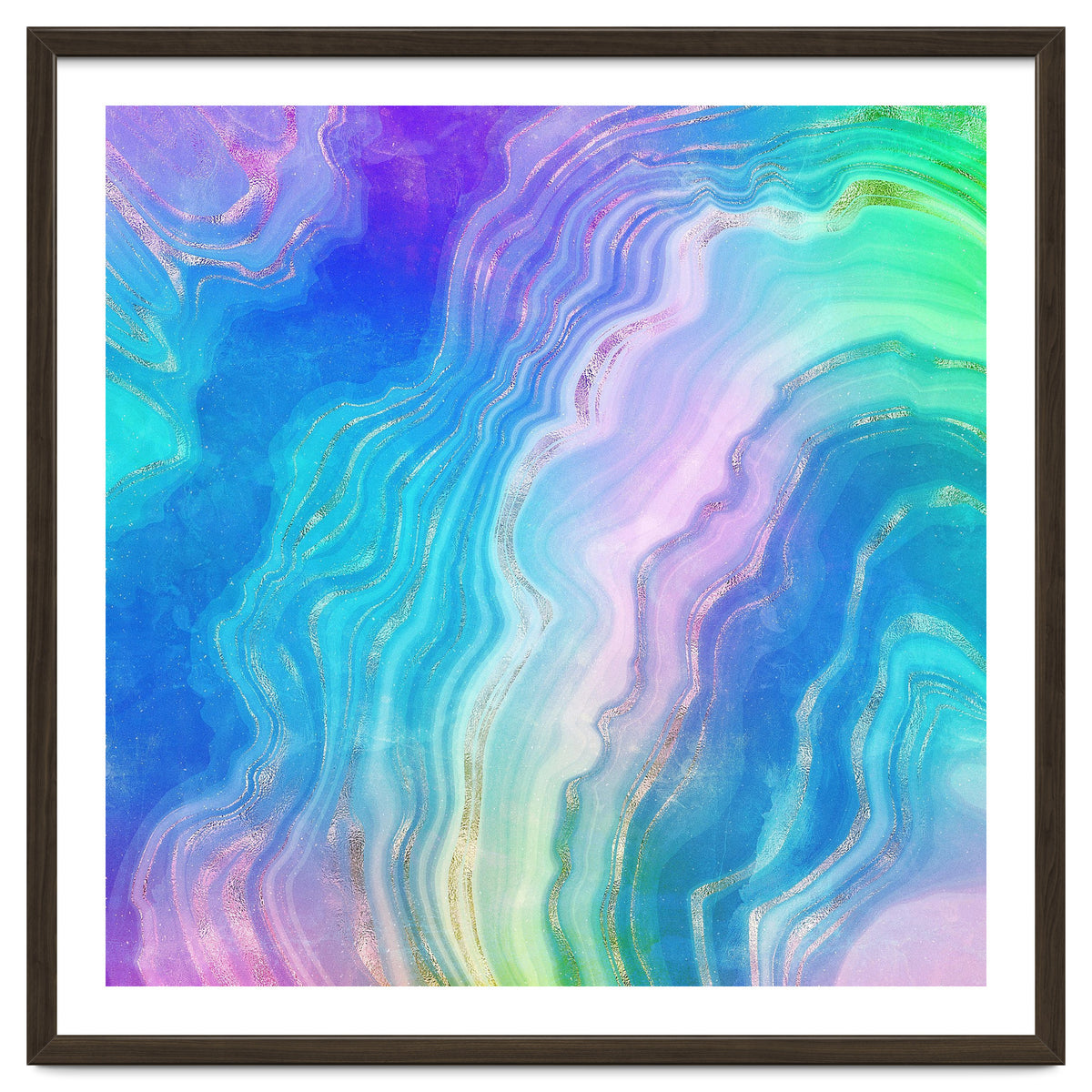 Neon Agate Texture 04