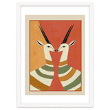Two Gazelles In Stillness thumbnail