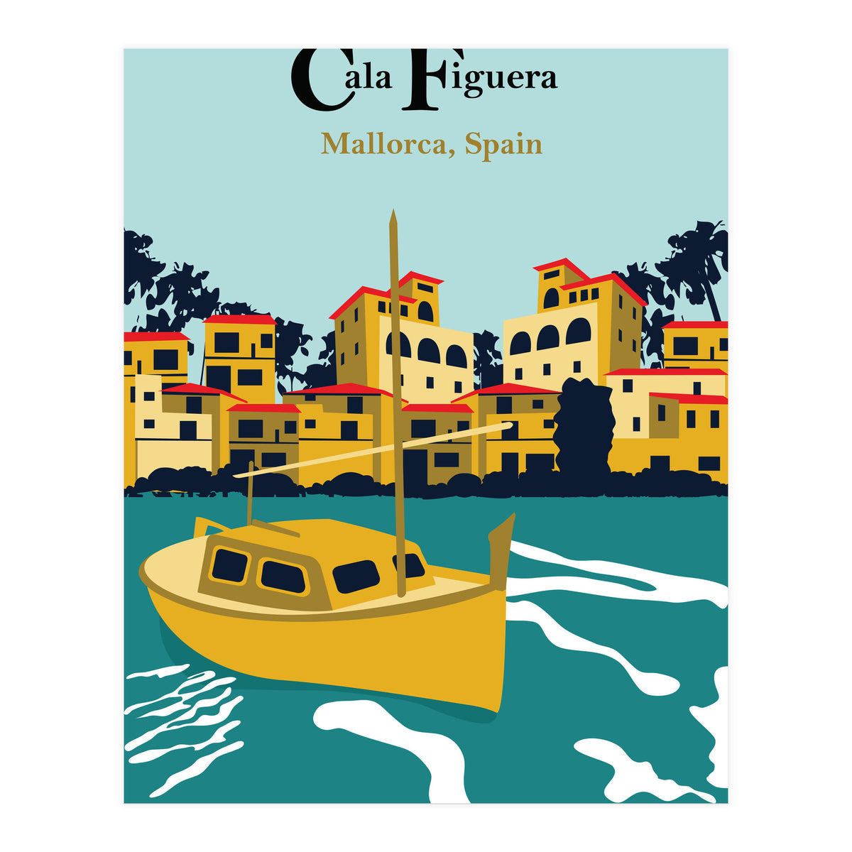 Cala Figuera, Mallorca, Spain (Print Only)