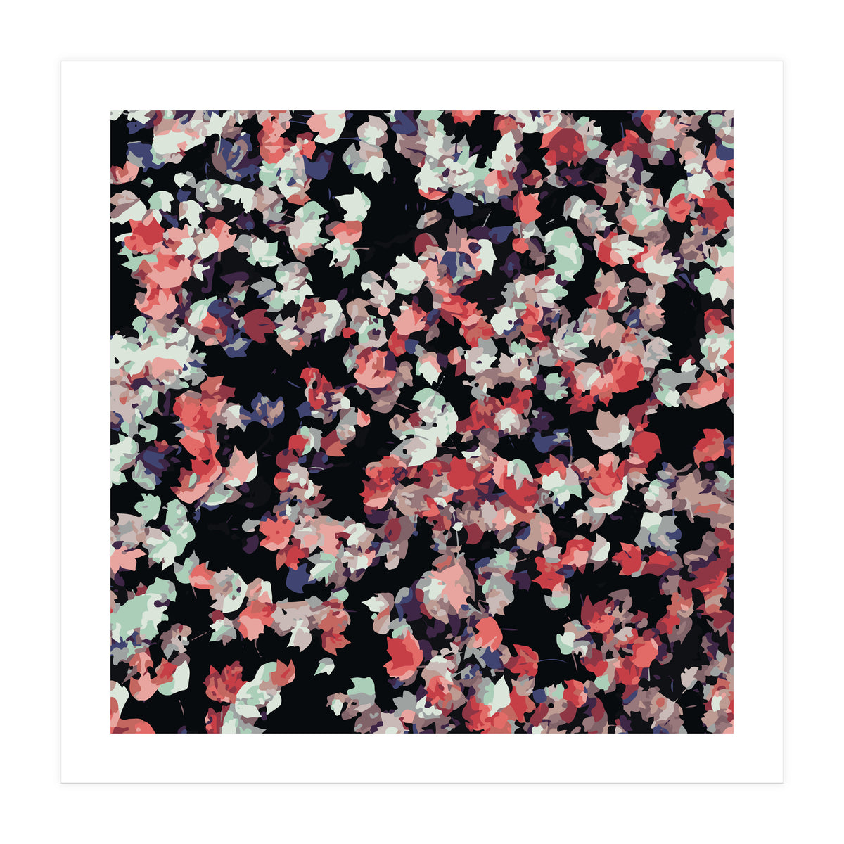 Floral Ecstasy Painting (Print Only)