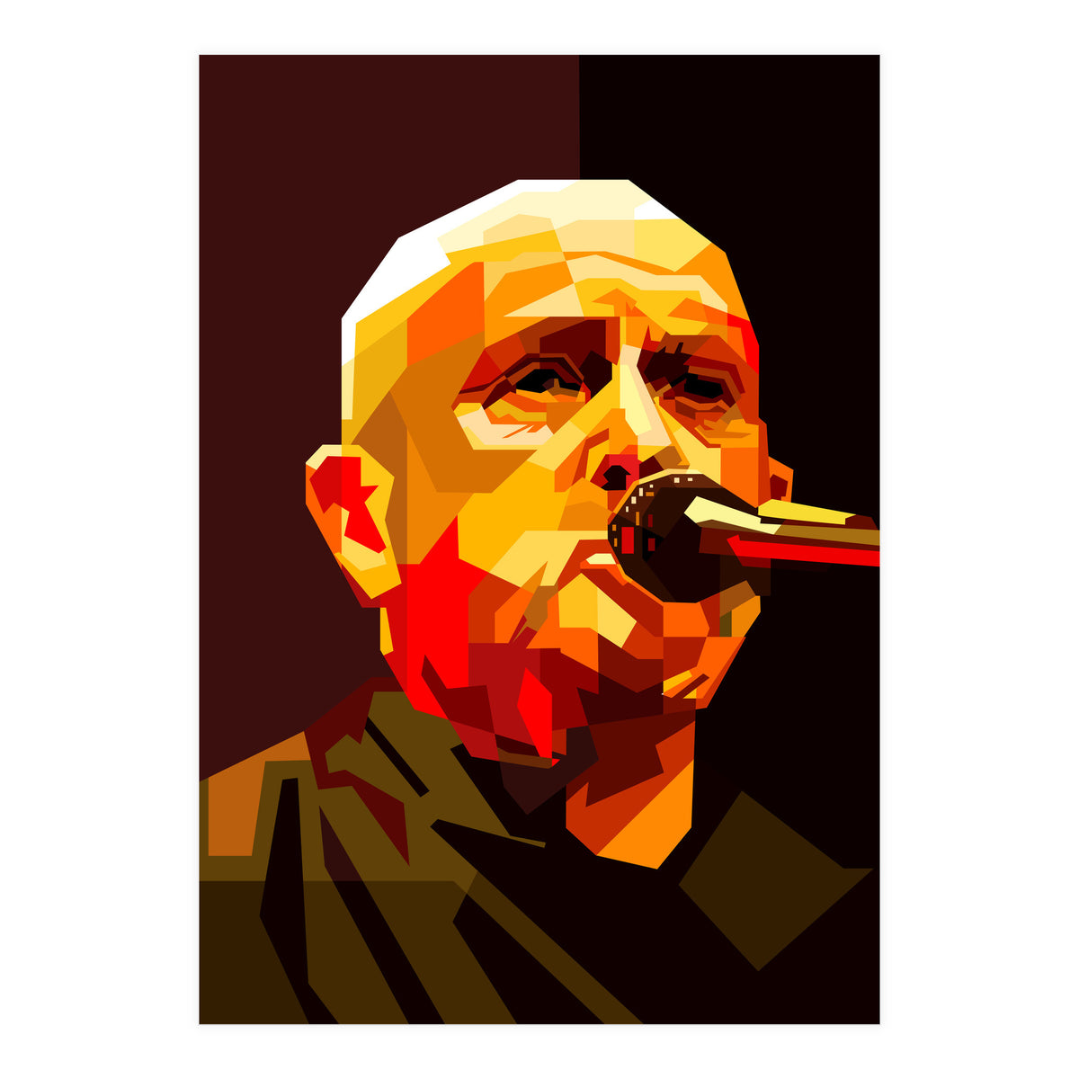 Peter Gabriel Musician Vintage (Print Only)