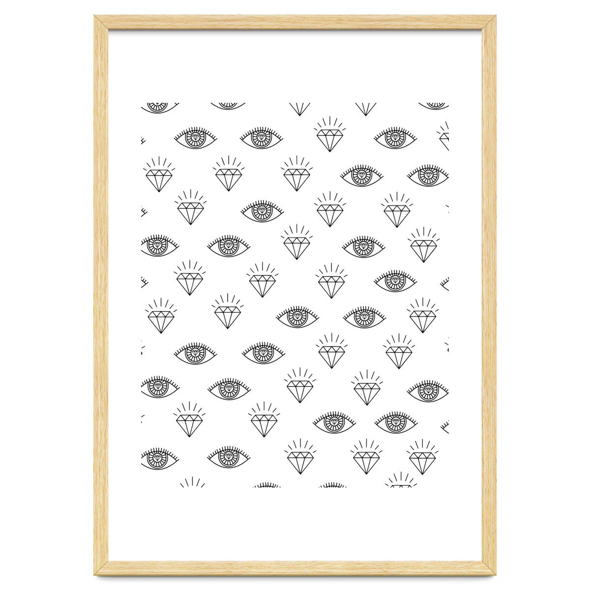 Diamond Eyes #society6 #decor #buyart