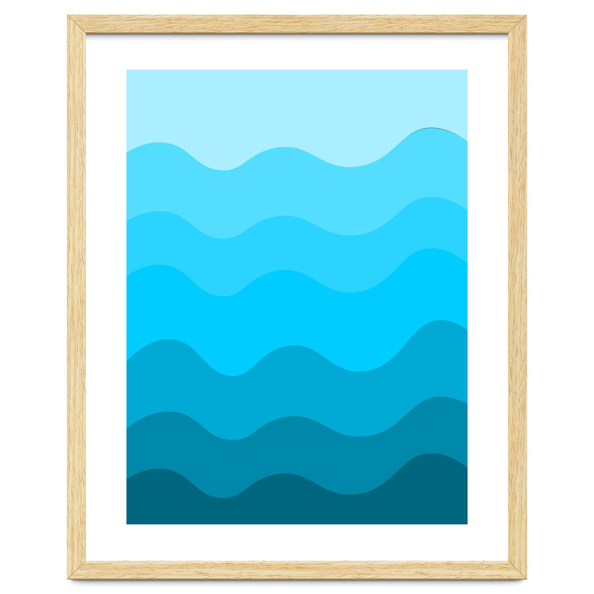 Blue gradient design