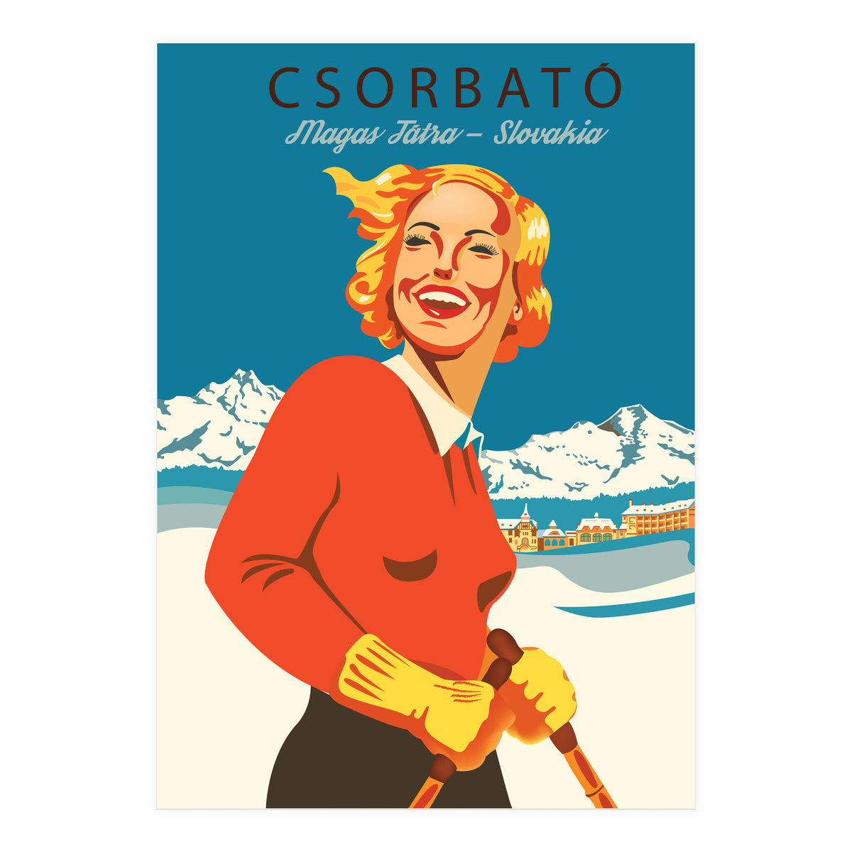 Csorbató, Slovakia (Print Only)