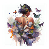 Butterfly Botanical Back (Print Only) thumbnail