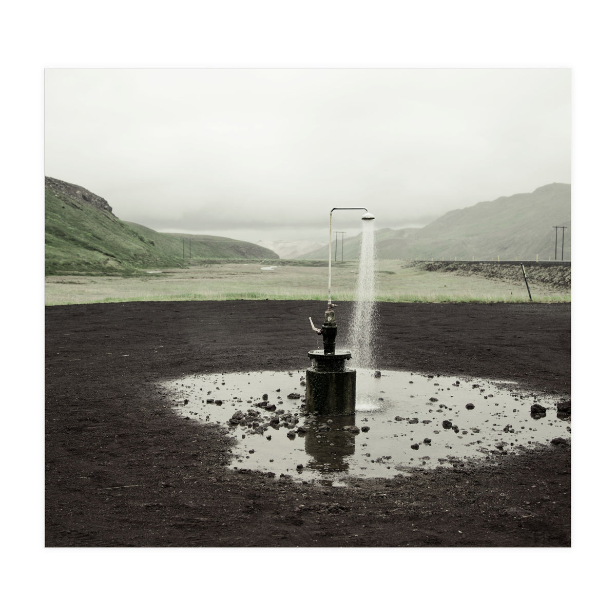 Water Fountain - Iceland (Print Only)