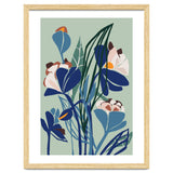 Florals At Night – Modern Illustration Light thumbnail