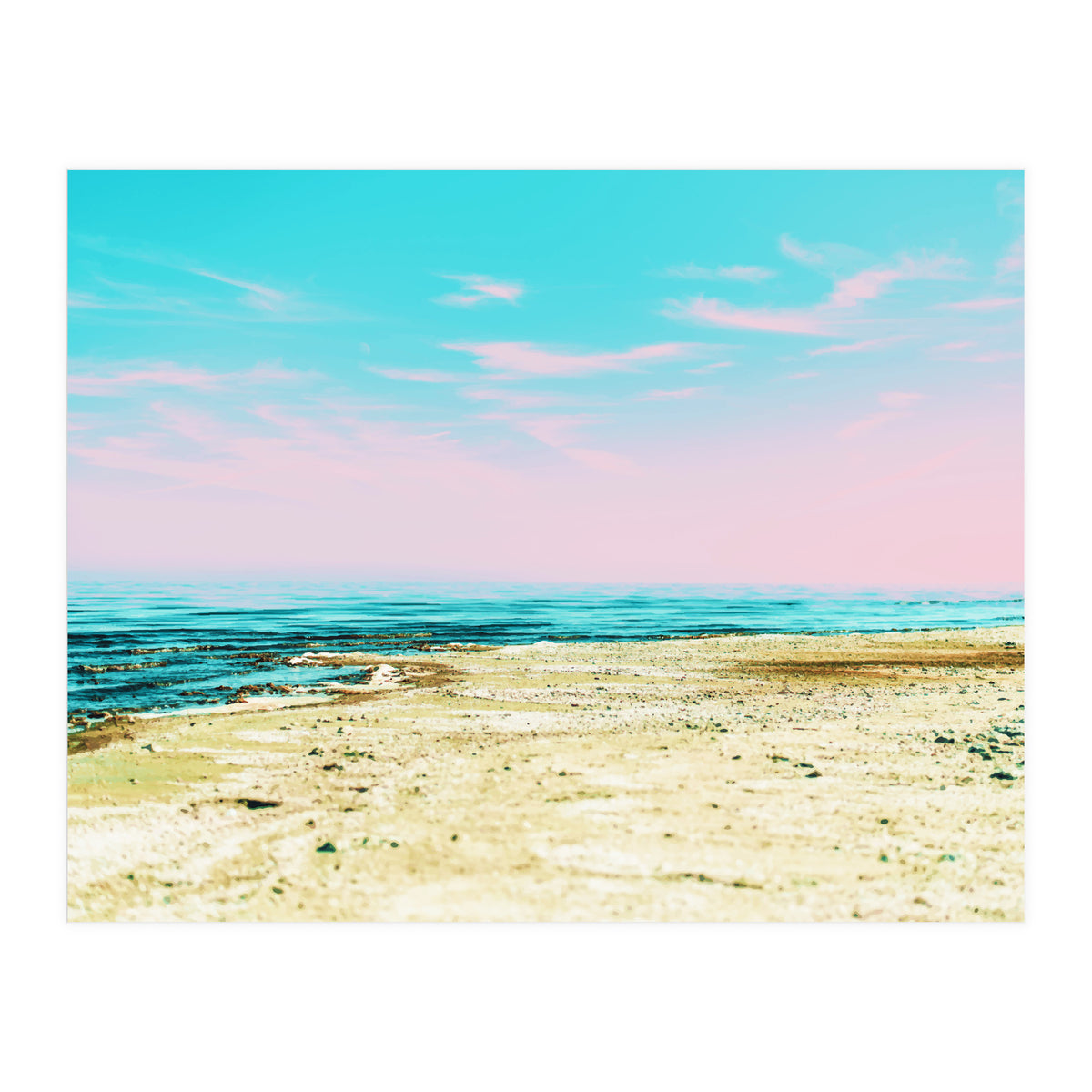 The Beach #society6 #decor #buyart (Print Only)