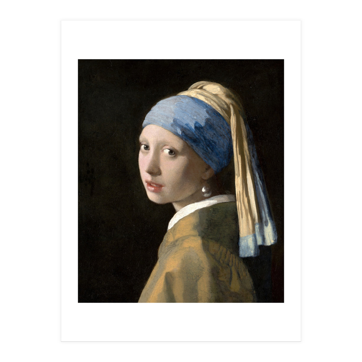 Johannes Vermeer - Girl with a Pearl Earring (Print Only)
