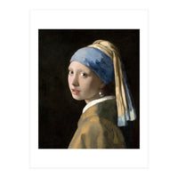 Johannes Vermeer - Girl with a Pearl Earring (Print Only)