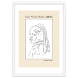 Girl With A Pearl Earring Johannes Vermeer Ascii Art thumbnail