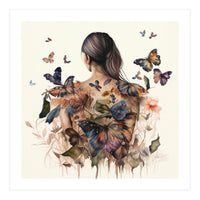 Butterfly Shoulder Bloom (Print Only)