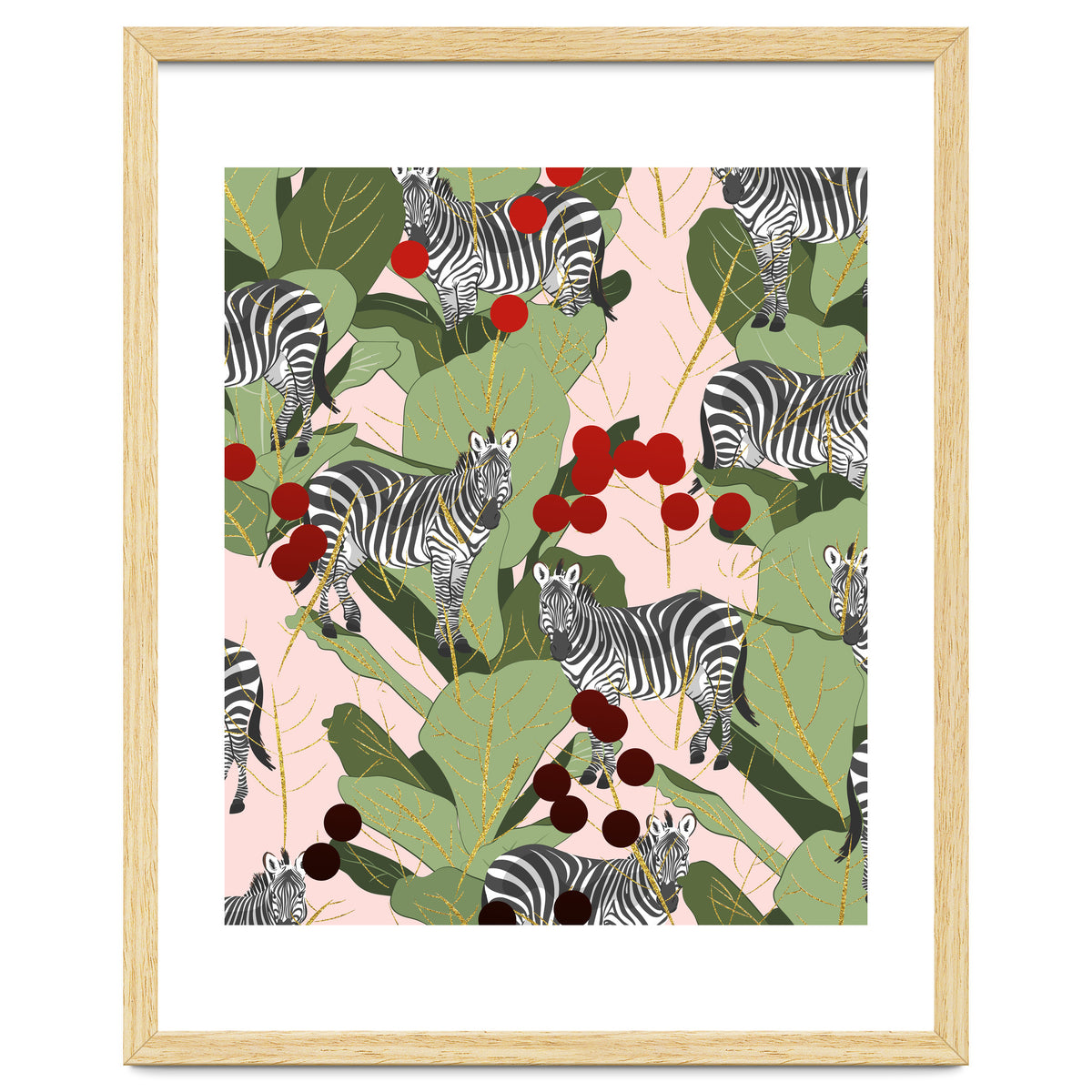 Zebra Harem #society6 #decor #buyart