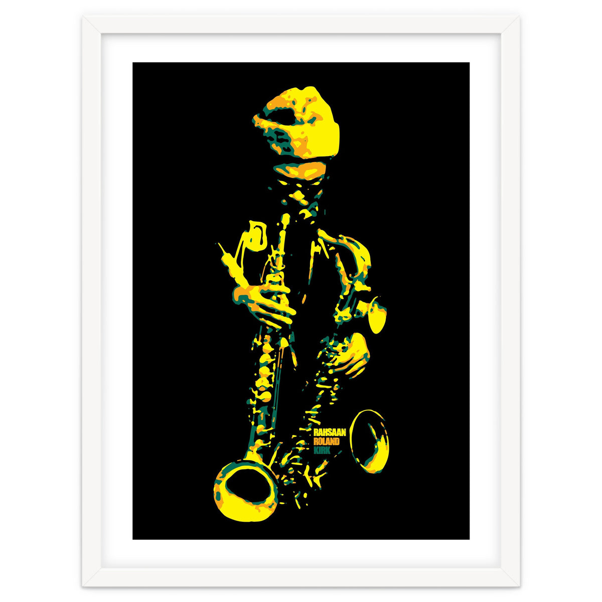 Rahsaan Roland Kirk in Pop Art