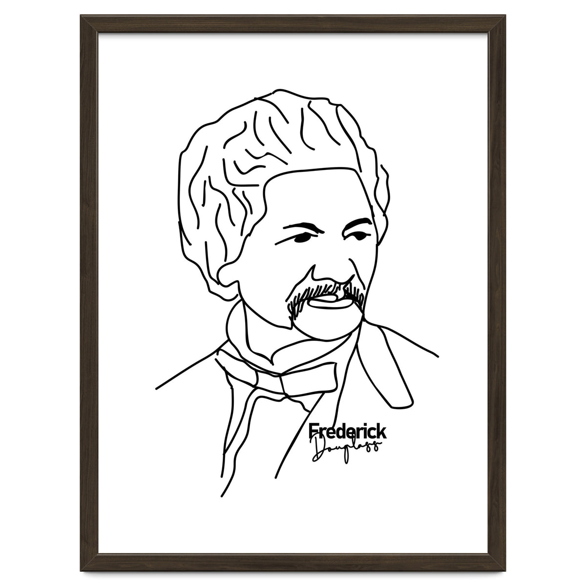 Frederick Douglass Illustration