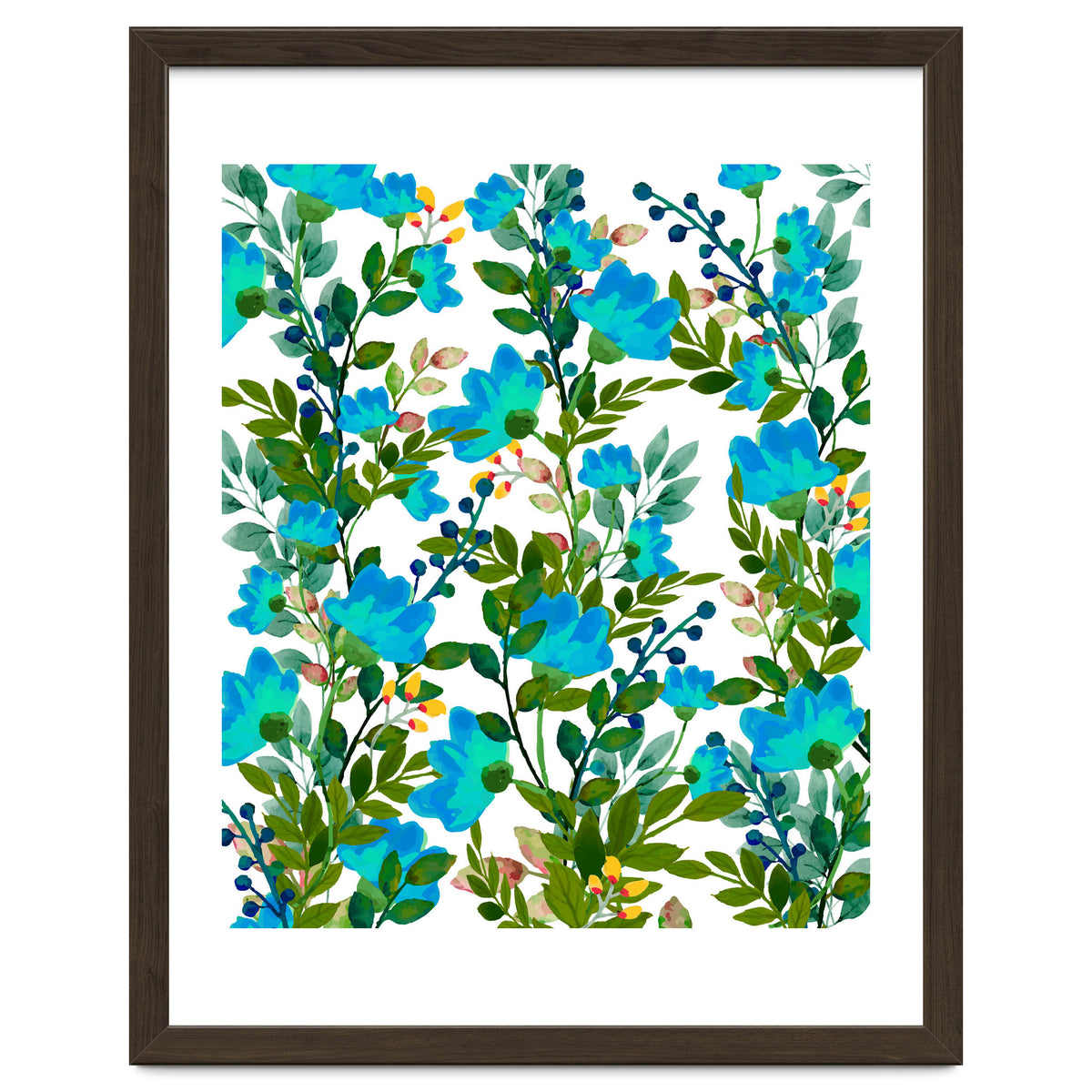 Blue #society6 #decor #buyart