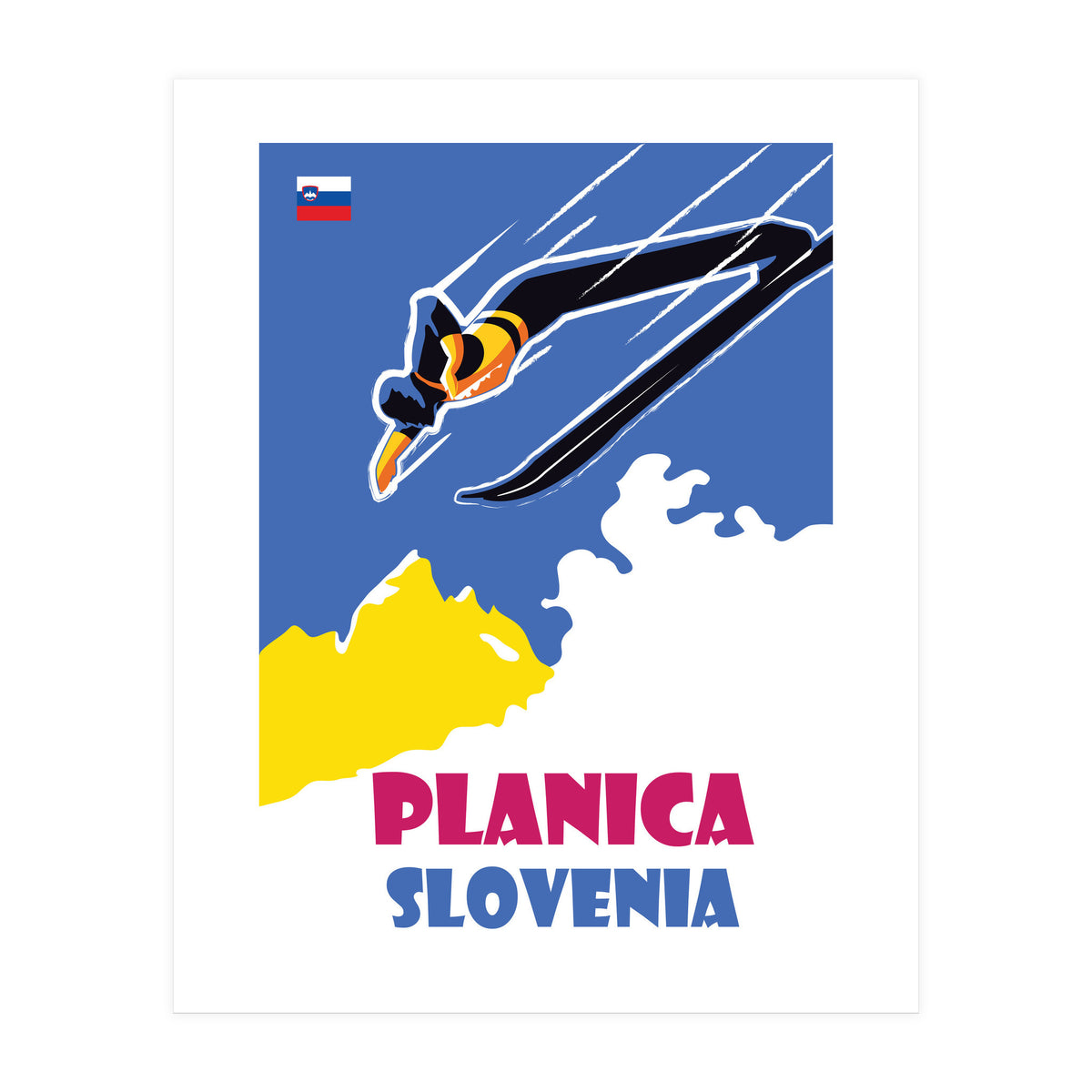 Planica, Slovenia, Ski Jump (Print Only)