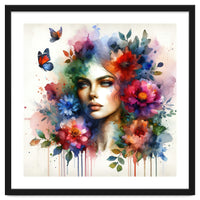 Ethereal Floral Portrait