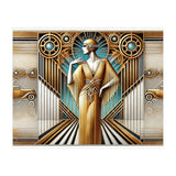 Gatsby Woman Art Deco Scene (Print Only) thumbnail