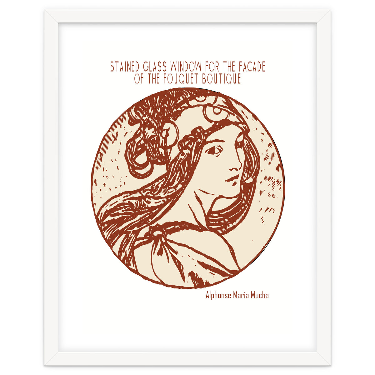 Stained Glass Window For The Facade Of The Fouquet Boutique –