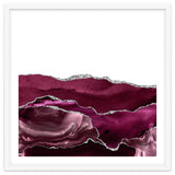 Burgundy & Silver Agate Texture 11 thumbnail